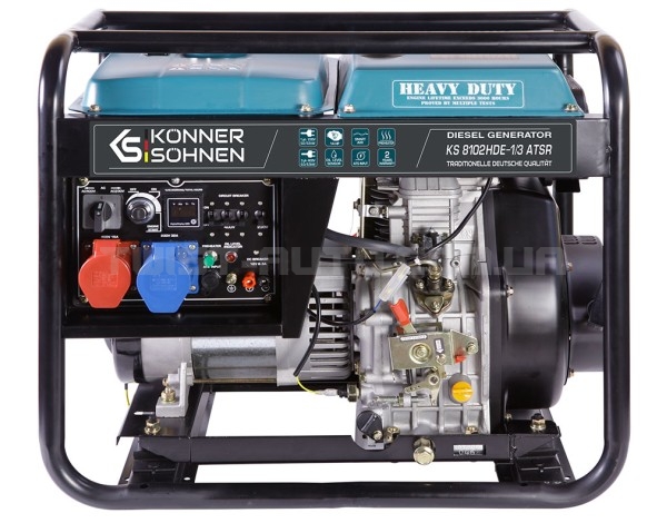 Дизельний генератор KS 8102HDE-1/3 ATSR