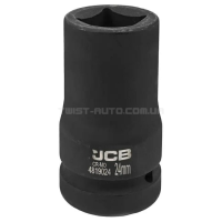 Головка торцева ударна для футорки 1" 24 мм (4-гр.) JCB Tools JCB-4819024 Головка торцева ударна для футорки 1" 24 мм (4-гр.) JCB Tools JCB-4819024