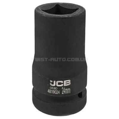 Головка торцева ударна для футорки 1" 24 мм (4-гр.) JCB Tools JCB-4819024