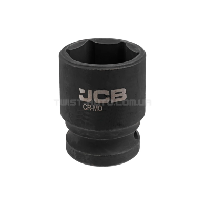 Головка торцевая ударная 1/2" 26 мм (6-гранная) JCB Tools JCB-44526 Головка торцевая ударная 1/2" 26 мм (6-гранная) JCB Tools JCB-44526