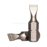 Біта 1/4" шліцева (SL) 1.2х4 мм, L=30 мм FORCE 1233004 Біта 1/4" шліцева (SL) 1.2х4 мм, L=30 мм FORCE 1233004