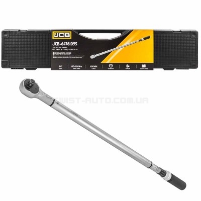 Динамометрический ключ 3/4" (100-600 Нм) JCB Tools JCB-64761095