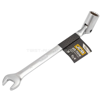 Ключ ріжково-шарнірний 14 мм JCB Tools JCB-75214F Ключ ріжково-шарнірний 14 мм JCB Tools JCB-75214F