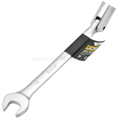 Ключ ріжково-шарнірний 16 мм JCB Tools JCB-75216F Ключ ріжково-шарнірний 16 мм JCB Tools JCB-75216F