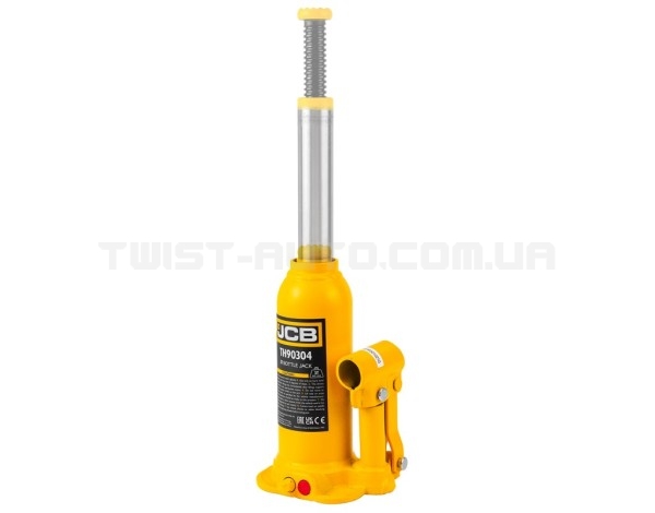 Домкрат пляшковий 3т JCB Tools JCB-TH90304