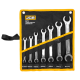 Набір розрізних ключів в чохлі 7 од. JCB Tools JCB-5075