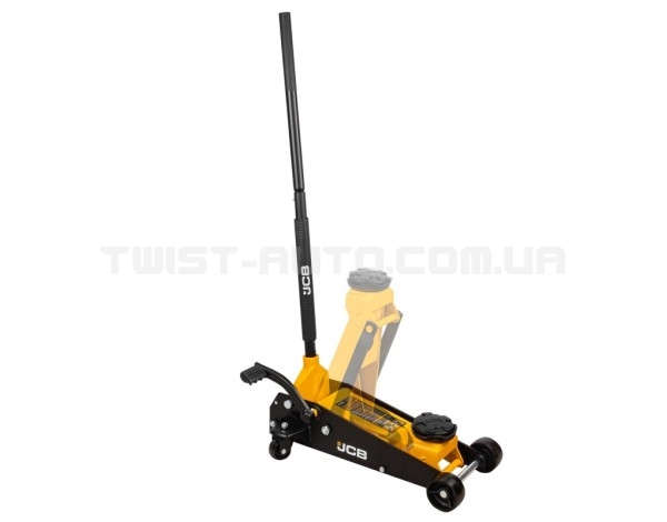 Домкрат підкатний гідравлічний 3т 145-500мм JCB Tools JCB-T83502 Домкрат підкатний гідравлічний 3т 145-500мм JCB Tools JCB-T83502