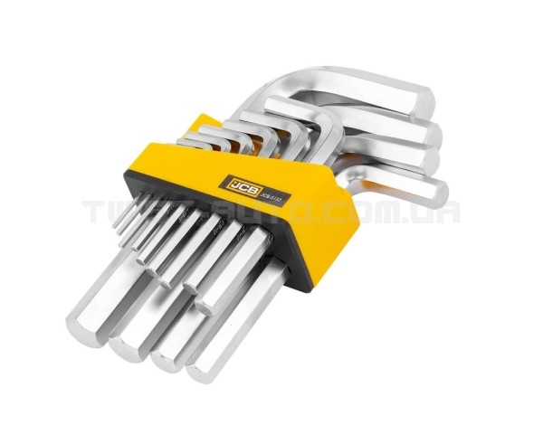 Haбіp Г-подіб. ключів HEX 13 од. (2 мм-19 мм) JCB Tools JCB-5137