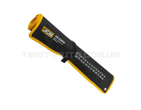 Чохол (Полотно) для ключів (під 25 од.) JCB Tools JCB-5261P36-P Чохол (Полотно) для ключів (під 25 од.) JCB Tools JCB-5261P36-P