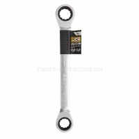 Ключ накидний з тріскачкою 17х19 мм JCB Tools JCB-7571719M Ключ накидний з тріскачкою 17х19 мм JCB Tools JCB-7571719M