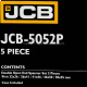 Набір рожкових ключів в чохлі 5 од. (32-55 мм) JCB Tools JCB-5052P Набір рожкових ключів в чохлі 5 од. (32-55 мм) JCB Tools JCB-5052P