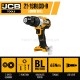 Акумуляторний дриль-шуруповерт з комлектом JCB Tools JCB-18BLCD-2XB-E Акумуляторний дриль-шуруповерт з комлектом JCB Tools JCB-18BLCD-2XB-E