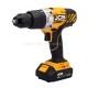 Акумуляторний дриль-шуруповерт з комлектом JCB Tools JCB-18CD-2XB-E
