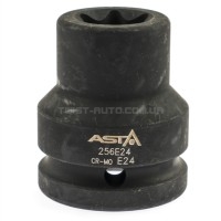 Головка торцева ударна TORX 3/4 E24 ASTA 256E24. Головка торцева ударна TORX 3/4 E24 ASTA 256E24.