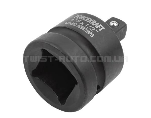 Ударний адаптер 1"(F) x 1/2"(M) FORCEKRAFT FK-80987MPB Ударний адаптер 1"(F) x 1/2"(M) FORCEKRAFT FK-80987MPB