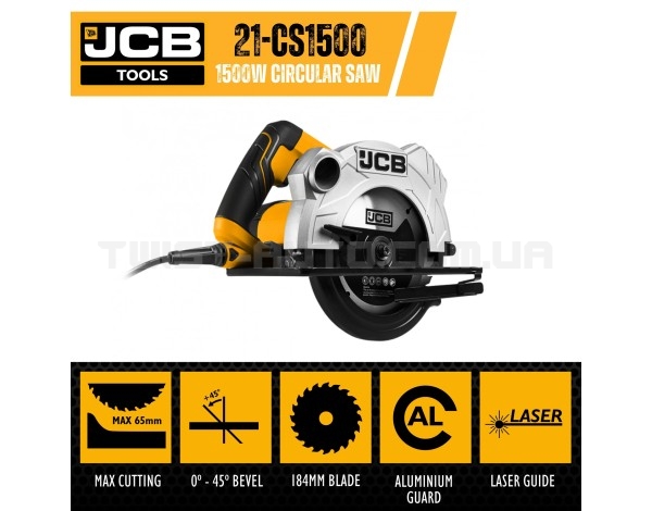 Циркулярна пила JCB Tools JCB-CS1500-E Циркулярна пила JCB Tools JCB-CS1500-E