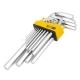 Haбіp Г-подіб. ключів подовжених HEX 13 пр. (2 мм-19 мм) JCB Tools JCB-5137L Haбіp Г-подіб. ключів подовжених HEX 13 пр. (2 мм-19 мм) JCB Tools JCB-5137L