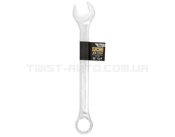 Ключ рожково-накидний 34 мм JCB Tools JCB-75534 Ключ рожково-накидний 34 мм JCB Tools JCB-75534