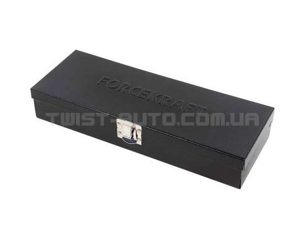 Набір ударних головок в металевому кейсі 25 пр. 1/4", 1/2" (6-гр.) FORCEKRAFT FK-50121K Набір ударних головок в металевому кейсі 25 пр. 1/4", 1/2" (6-гр.) FORCEKRAFT FK-50121K
