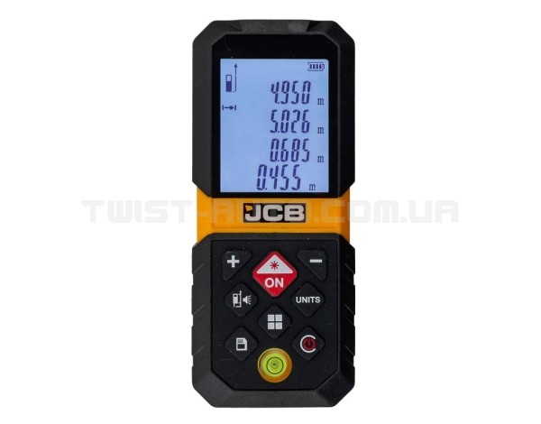 Лазерний далекомір JCB Tools 65 м JCB-LDM-65 Лазерний далекомір JCB Tools 65 м JCB-LDM-65