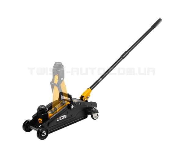 Домкрат підкатний гідравлічний (135-340 мм) 2т JCB Tools JCB-T820050 Домкрат підкатний гідравлічний (135-340 мм) 2т JCB Tools JCB-T820050