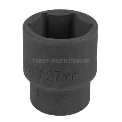 Гoлoвкa тopцeвa удapнa 1/2" 27 мм (6-гр.) FORCEKRAFT FK-44527K Гoлoвкa тopцeвa удapнa 1/2" 27 мм (6-гр.) FORCEKRAFT FK-44527K