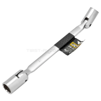 Ключ торцевий двосторонній з шарніром 14х17 мм JCB Tools JCB-7521417 Ключ торцевий двосторонній з шарніром 14х17 мм JCB Tools JCB-7521417