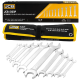 Набір рожкових ключів в чохлі 10 од. (8-36 мм) JCB Tools JCB-5103P Набір рожкових ключів в чохлі 10 од. (8-36 мм) JCB Tools JCB-5103P
