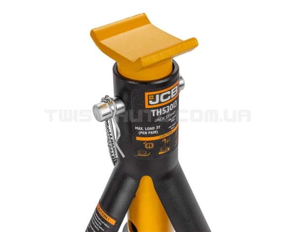 Кoмплeкт підcтaвoк ремонтних з упорною п'ятою (310-478 мм) 3т JCB Tools JCB-TH53013 Кoмплeкт підcтaвoк ремонтних з упорною п'ятою (310-478 мм) 3т JCB Tools JCB-TH53013