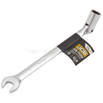 Ключ ріжково-шарнірний 13 мм JCB Tools JCB-75213F Ключ ріжково-шарнірний 13 мм JCB Tools JCB-75213F