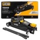 Домкрат підкатний гідравлічний (135-340 мм) 2т JCB Tools JCB-T820050