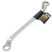 Ключ накидний відігнутий на 75 градусів 19х22 мм JCB Tools JCB-7591922 Ключ накидний відігнутий на 75 градусів 19х22 мм JCB Tools JCB-7591922