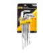 Haбіp Г-подіб. ключів подовжених HEX 13 од. (2 мм-19 мм) JCB Tools JCB-5137XL