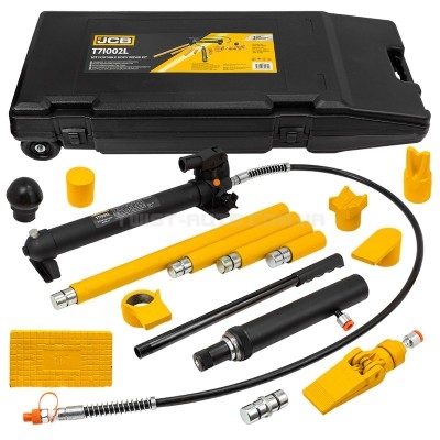 Портативний набір для кузовного ремонту 10т JCB Tools JCB-T71002L Портативний набір для кузовного ремонту 10т JCB Tools JCB-T71002L