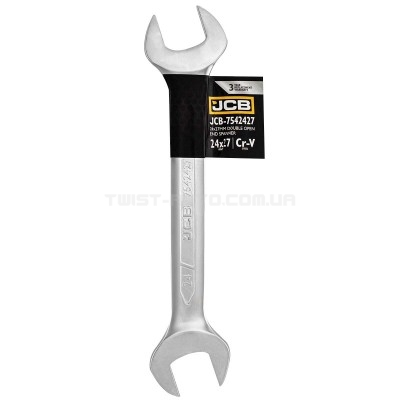 Ключ рожковый 24х27 мм JCB Tools JCB-7542427 Ключ рожковый 24х27 мм JCB Tools JCB-7542427