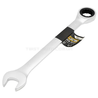 Ключ гайковий з тріскачкою 27 мм JCB Tools JCB-75727 Ключ гайковий з тріскачкою 27 мм JCB Tools JCB-75727