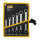 Набір ключів никидних з тріскачкою 6 пр. в чохлі (8-19 мм) JCB Tools JCB-50621M