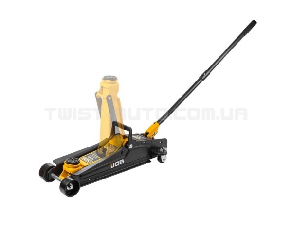 Домкрат підкатний гідравлічний низькопрофільний (85-380 мм) 2,5т JCB Tools JCB-T825051 Домкрат підкатний гідравлічний низькопрофільний (85-380 мм) 2,5т JCB Tools JCB-T825051