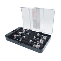 Набор отверток прецизионных TORX T6, T7, T8, T9, T10, T15 6ед. 5527 JTC