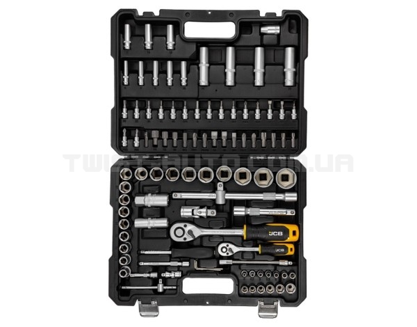 Набір інструментів 94 од. 1/4", 1/2" ( 6гр.) JCB Tools JCB-4941-5