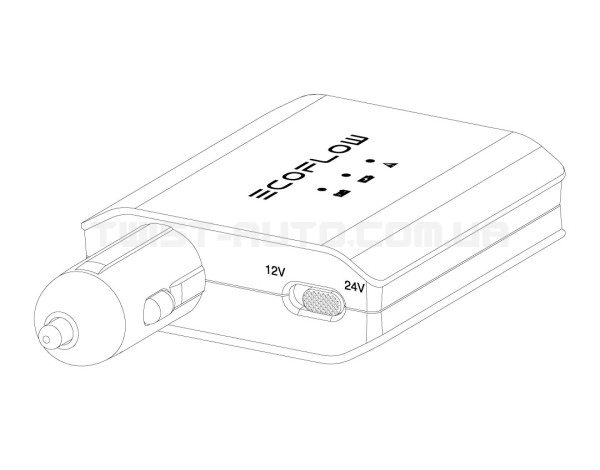 Адаптер EcoFlow Car Battery Charging