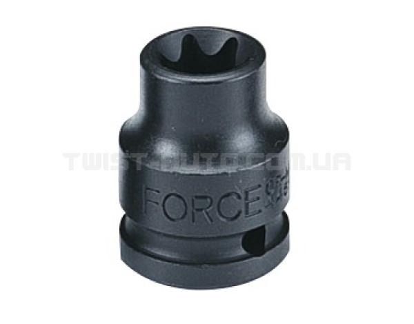 Головка 3/4" Е-профіль (Torx) ударна Е22, L=55 мм FORCE 46622