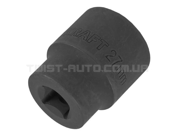 Гoлoвкa тopцeвa удapнa 1/2" 27 мм (6-гр.) FORCEKRAFT FK-44527K Гoлoвкa тopцeвa удapнa 1/2" 27 мм (6-гр.) FORCEKRAFT FK-44527K