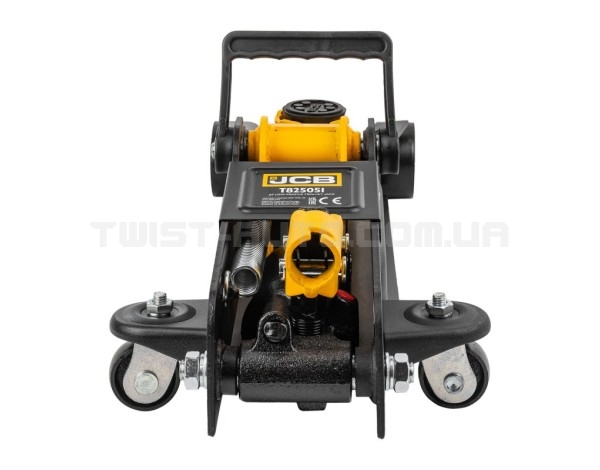 Домкрат підкатний гідравлічний низькопрофільний (85-380 мм) 2,5т JCB Tools JCB-T825051 Домкрат підкатний гідравлічний низькопрофільний (85-380 мм) 2,5т JCB Tools JCB-T825051