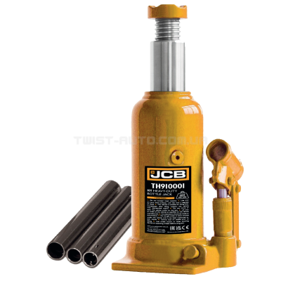 Домкрат пляшковий 10т JCB Tools JCB-TH910001