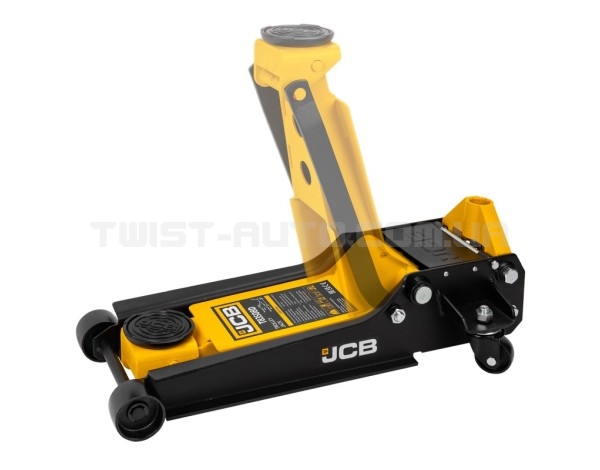 Домкрат підкатний гідравлічний низькопрофільний (100-535 мм) 3т JCB Tools JCB-T83508D Домкрат підкатний гідравлічний низькопрофільний (100-535 мм) 3т JCB Tools JCB-T83508D