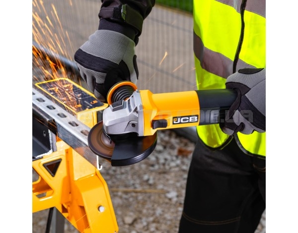 Шліфмашина кутова (КШМ) JCB Tools 125 мм JCB-AG125H-E