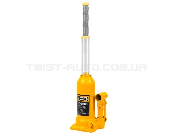 Домкрат пляшковий 5т JCB Tools JCB-TH905001 Домкрат пляшковий 5т JCB Tools JCB-TH905001