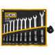 Набір ріжково-шарнірних ключів 10 пр. в чохлі (8-21 мм) JCB Tools JCB-5010R