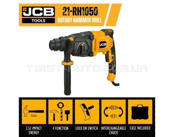 Перфоратор прямий JCB Tools JCB-RH1050-E Перфоратор прямий JCB Tools JCB-RH1050-E